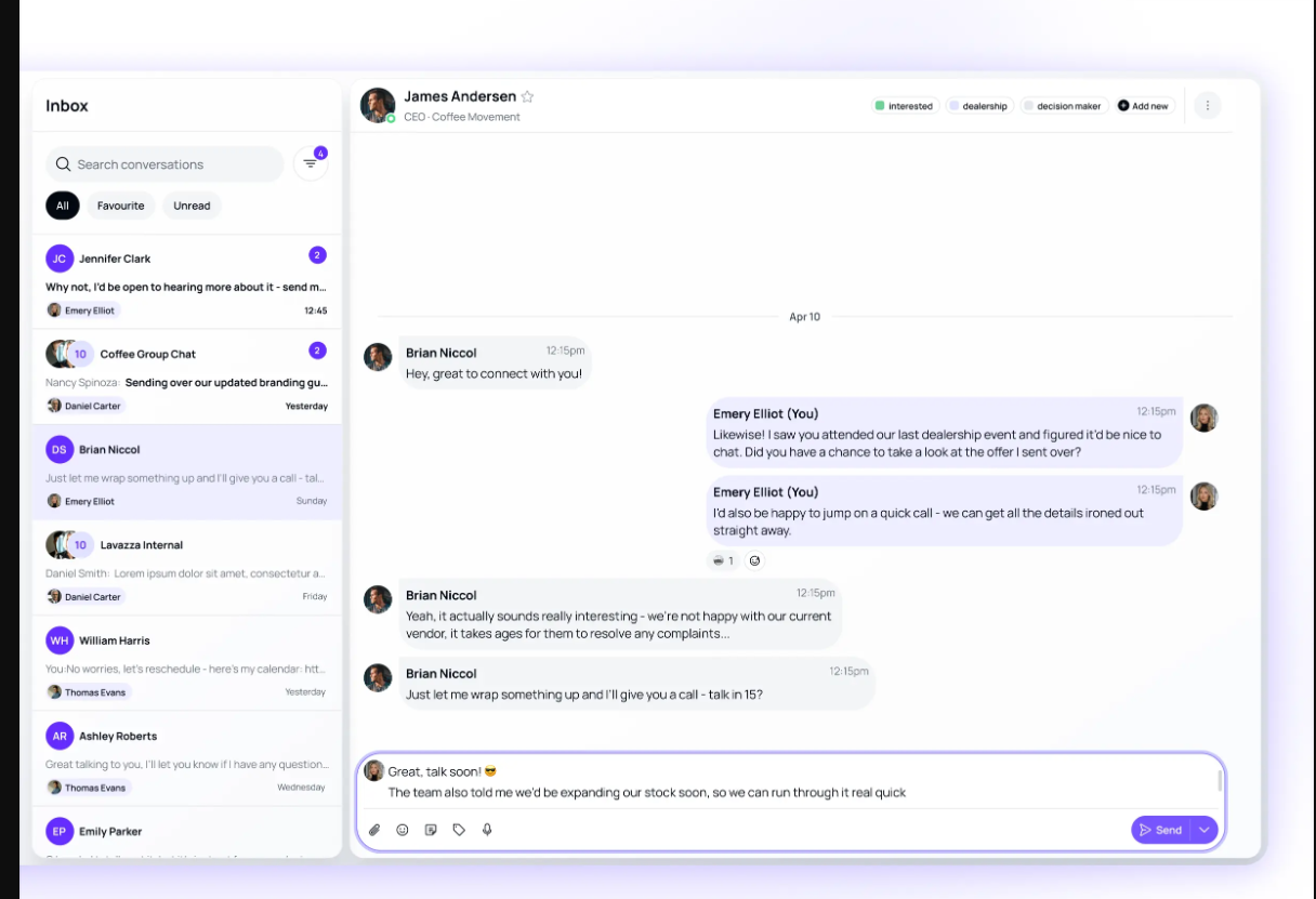 GHL ↔ Aimfox Conversation Provider